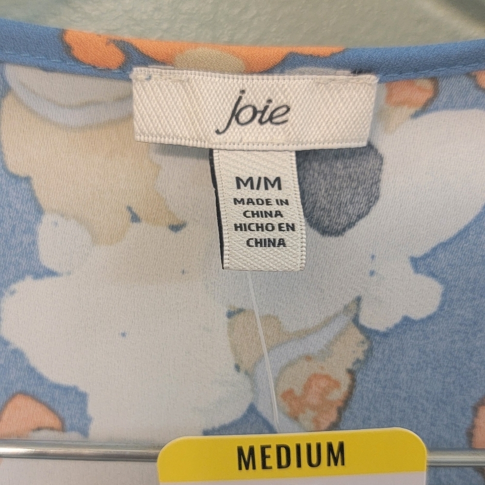 Joie Peasant Top Floral Fields Boho Cottagecore Brand New Size Medium - Picture 9 of 13